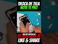 Troca de tela do Redmi Note 11 Pro — parecia perda total 😱