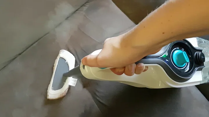 Make it Go - how to steam clean a couch or sofa..  or at least try to! Vax Steam Mop