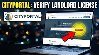 How to verify landlord licensing with your city portal - Step By Step