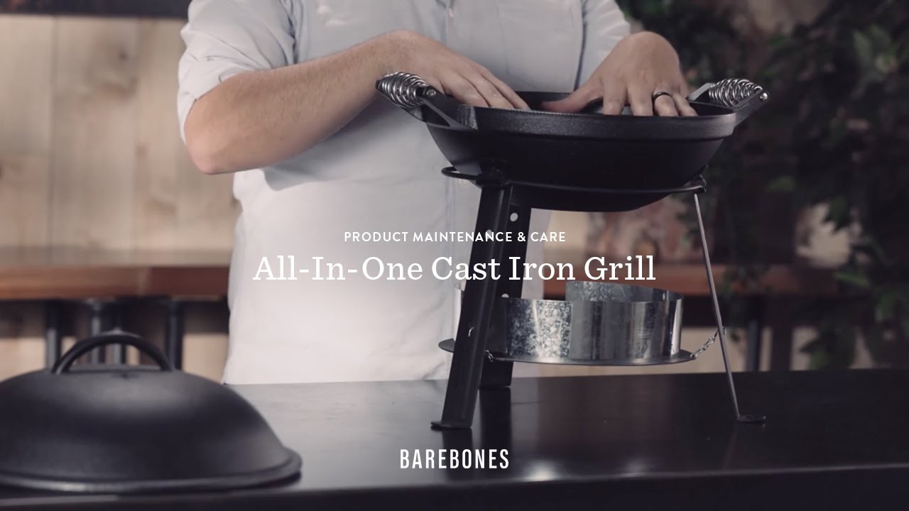 Barebones 6 All-in-One Cast-Iron Skillet
