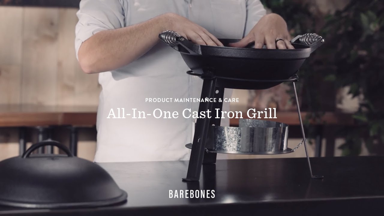 Cast Iron Skillet Griddle, Barebones