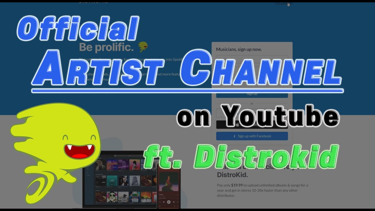 How to get the Official Artist Channel in 2023 (1minute guide) YouTube