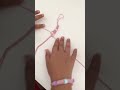 Makrome ipinden bileklik yapıyoruz tatilde etkinlik #keşfet #crochet #makrome #boncuk #bileklik