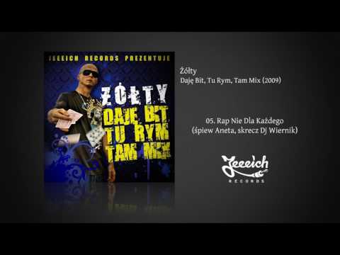 在 YouTube 上觀看「Żółty  - 05. Rap Nie Dla Każdego (śpiew Aneta, skrecz DJ Wiernik)」