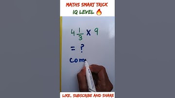 Maths Smart Trick #IQlevel#shorts #shorts #vedio #ytshorts#education #shortvideo #reels