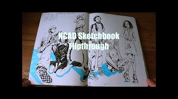 NCAD Portfolio Submission - 2022 - Sketchbook 1 Flipthrough