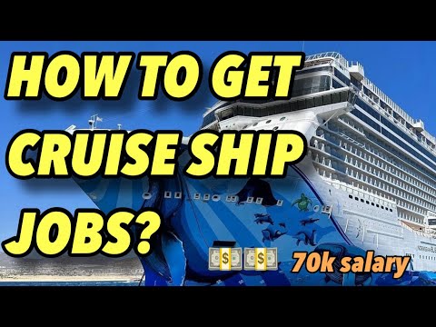 HOW TO GET JOBS IN CRUISE SHIP?GET JOBS ON CRUISE SHIPS - YouTube