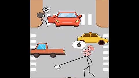 Thief Puzzle (WEEGOON) - New Levels 331-350 Gameplay Walkthrough - Funny Stickman Brain Puzzle Game