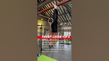 Calisthenics Tips - Front-Lever 101 - Inverted Hang