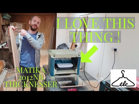 The Awesome MAKITA THICKNESSER 2012NB Review & Demo \ Plus Lots More \  EP#63