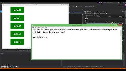 C# Create Runtime Control Or Dynamic Control + Event handler