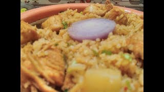 Chicken Biryani with Vegetables Recipe  Andhra Style || YERK Home Kitchen