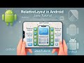 Relative Layout Tutorial in Hindi Android | How to create Relative Layout