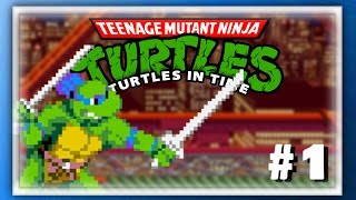 Retro Gaming | Teenage Mutant Ninja Turtles (Turtles in time) | Part 1