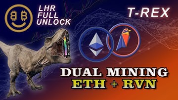Unlock LHR in NiceHash using T-Rex Dual Mining UPDATED with ETH+RVN | LHR AutoTune and OC Guidance