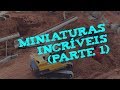 Miniaturas incríveis (parte 1) - Mini tratores e Mini correia transportadora