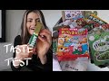 falling in love with Japanese snacks for 15 minutes/ JAPANESE SNACK TASTE TEST