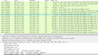 Observing A TCP Conversation In Wireshark Observing A TCP Conversation In Wireshark