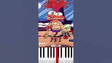 Anxiety panic attack (@Opilasokewt) Inside Out Animation - Octave Piano Tutorial