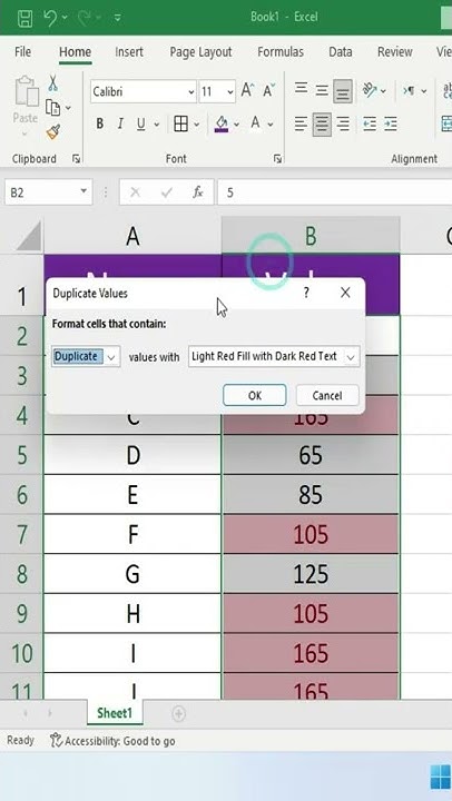 Duplicate Values Highlights - Conditional Formatting in Excel - Excel ...