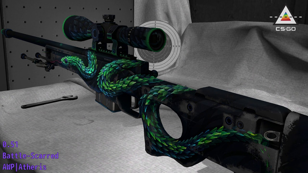 CS:GO Skin - AWP  Atheris (Minimal Wear) 