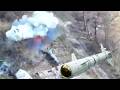 Ми-28 атакует ракетой X-39 операторов FPV Украины. Павловка