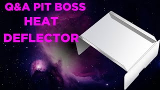 Heat deflector for Pit Boss pellet grill 