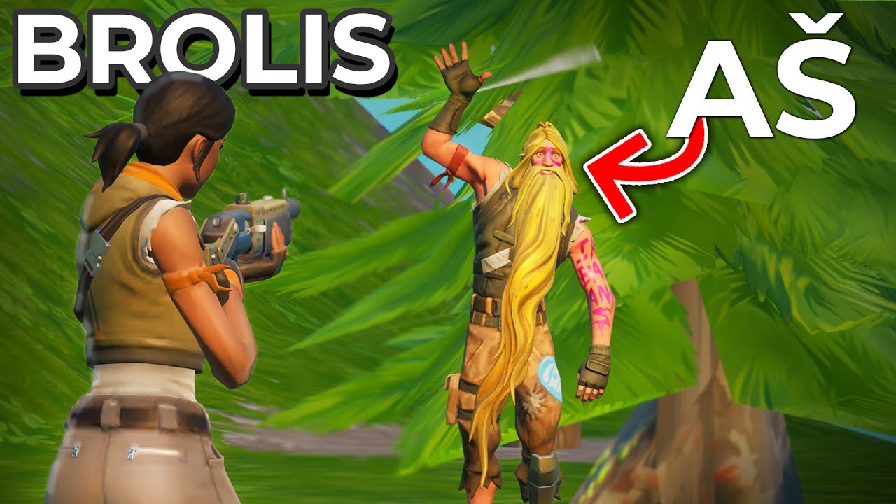 Brolis padaro Fortnite 100% juokingesniu.