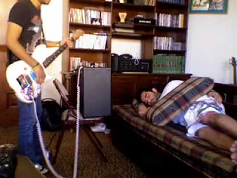 best guitar wakeup prank ever