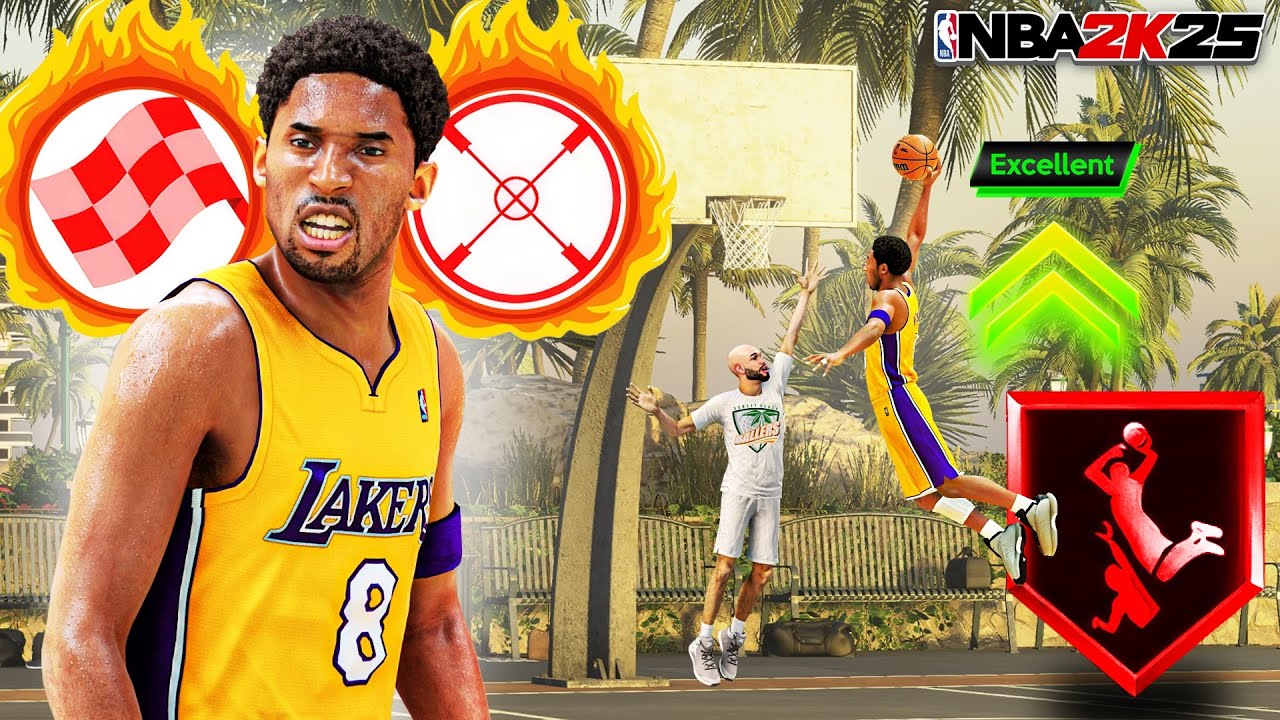 This KOBE BRYANT BUILD is UNSTOPPABLE on NBA 2K25! CONTACT DUNKS ...