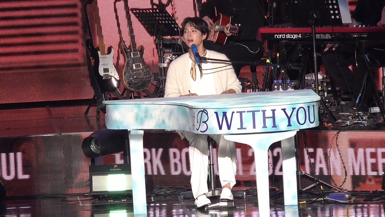 [4k] 20251011 박보검 앵콜팬미팅 BE WITH YOU 2부(한소절 라이브 w/피아노 반주)