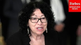 ‘She Has A Liberty Interest In Her Marriage’: Sotomayor Grills Atty In Non-Citizen Spousal Visa Case by Forbes Breaking News 172 views 1 hour ago 2 minutes, 47 seconds