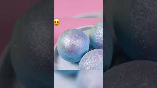 DIY Glitter ✨ Bath Bombs || bathe in Glitter ✨ || Pure satisfaction || #shorts #amazing