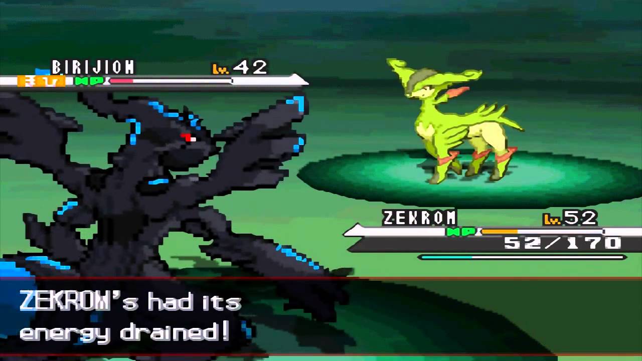 POKEMON BLACK/WHITECatchingCobalion,Virizion,Terrakion