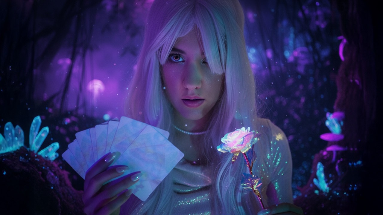 ASMR | Cosmic Hypnosis ✨ + Oracle Reading (Echo, Layered Sounds, Trippy Visuals)