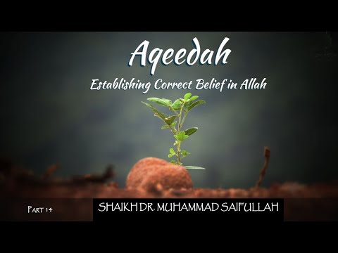 পর্ব- ১৪। আল্লাহ তা'য়ালার সিফাত সমূহকে রুপক অর্থে ব্যবহার করা।। ড. মুহাম্মদ সাইফুল্লাহ।