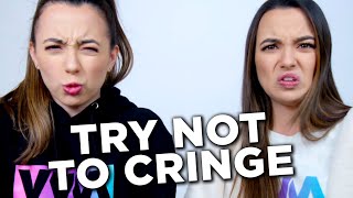 Try Not To Cringe Challenge  25 Things We Are Doing Wrong  Merrell Twins