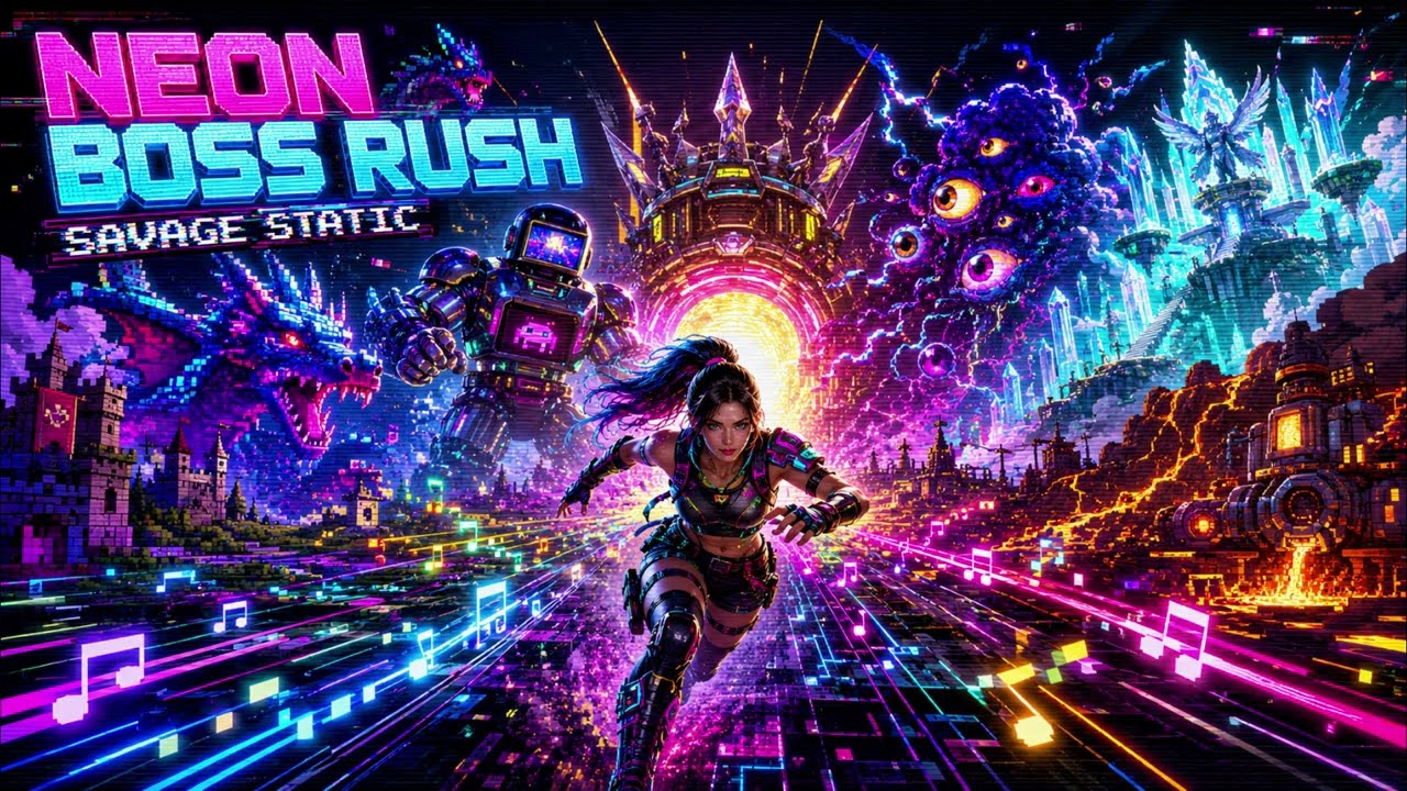 Neon Boss Rush - YouTube