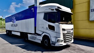 DELIVERING STONE WOOL ON CONSTRUCTION ROADS OF BOSNIA - ETS2 #eurotrucksimulator2