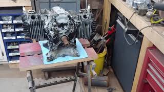 Briggs & Stratton Opposed twin 18hp, clean up and more