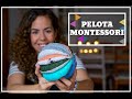 DIY pelota Montessori FÁCIL – juguete sensorial para tu bebe