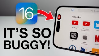 iOS 16 is really buggy...