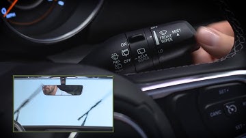 Windshield Wiper/Washer Operation-How to use windshield wipers on 2018 Jeep Wrangler