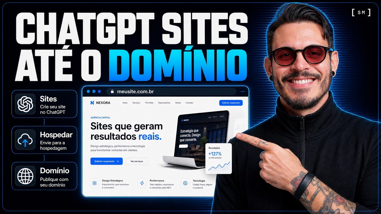 Como Hospedar Seu Site Feito no Chatgpt com Seu Domínio