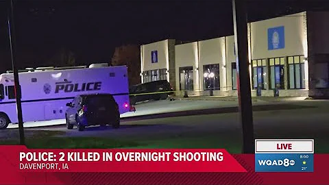 2 dead, 1 injured in overnight shooting in Davenport