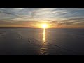 Drone video 4K HD - Sunset at Mayflower Beach - Cape Cod