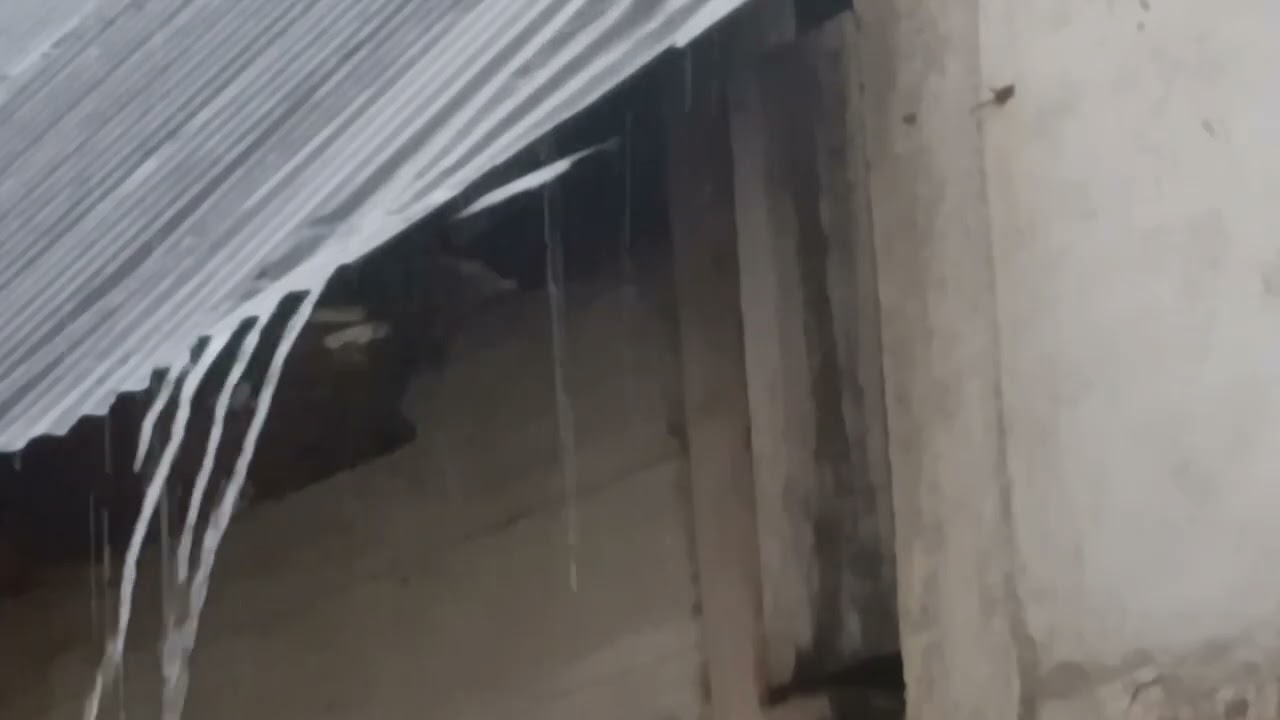 Heavy Rain & Thunder Sounds for Sleeping All Night