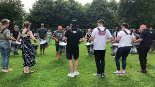 Simon Fraser University Pipe Band Drum Corps 2023
