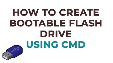 How to Create Bootable Flash Drive Using CMD (Tagalog)