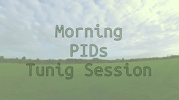 Armattan Chameleon Drone PIDs Tuning Session